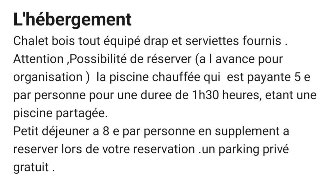 Chalet Piscine Montech